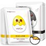 Маска-салфетка для лица яичная очищающая IMAGES Clear and Shiny Egg Mask (25г)