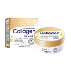 Патчи под глаза коллагеновые антивозрастные SADOER Collagen Multi-Effect Eye Mask (80 г, 30 пар)