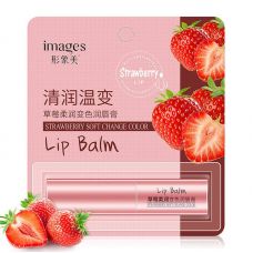 Бальзам для губ с клубникой IMAGES Strawberry Soft Change Color Lip Balm (2.7г)
