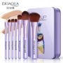 Набір кистей в металевій коробці BIOAQUA makeup brush set violet (7шт)