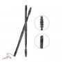 Кисть для бровей MAANGE Professional Dual Ended Eyebrow Brush черная
