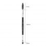 Кисть для бровей MAANGE Professional Dual Ended Eyebrow Brush черная