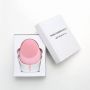 Силіконова щітка для очищення шкіри обличчя і тіла Facial cleansing brush рожева