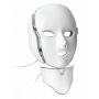 Світлодіодна фотодинамічна Led маска для омолодження шкіри обличчя і накладкою для шиї Beauty Pro (7 кольорів)