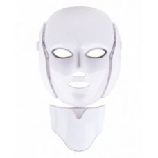 Светодиодная фотодинамическая Led маска для омоложения кожи лица и накладкой для шеи Beauty Pro (7 цветов)