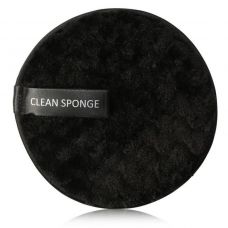 Бавовняний спонж для вмивання MAANGE Clean Sponge чорний