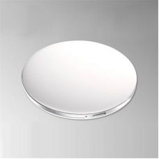 Міні портативне світлодіодне дзеркало для макіяжу подвійне Led Cosmetic Mirror with you біле