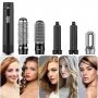 Стайлер 5в1 Hot Air Styler для різних типів волосся з функціями додання обсягу, випрямлення, завивки і укладання волосся чорний