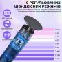 Electric Foot Callus Remover GMC-255 - электрическая пилка для педикюра и маникюра 2-в-1 с LED-дисплеем — аппарат для удаления мозолей, натоптышей и ухода за ногтями + 10 насадок + 20 абразивных дисков в комплекте