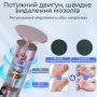 Electric Foot Callus Remover GMC-255 - электрическая пилка для педикюра и маникюра 2-в-1 с LED-дисплеем — аппарат для удаления мозолей, натоптышей и ухода за ногтями + 10 насадок + 20 абразивных дисков в комплекте