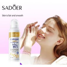 Солнцезащитный спрей SPF50+ PA+++ для лица и тела SADOER Collagen Anti-Aging Whitening Sunscreen Spray (150 мл) Солнцезащитный спрей SPF50+ PA+++ для лица и тела SADOER Collagen Anti-Aging Whitening Sunscreen Spray (150 мл)