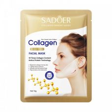 Маска для лица коллагеновая 3D-лифтинг подтягивающая SADOER Collagen 3D Lifting Mask (16 г)