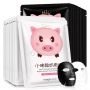 Маска-салфетка для лица йогуртовая IMAGES Piggy Yogurt Refreshing Black (25г)