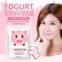Маска-серветка для обличчя йогуртова IMAGES Piggy Yogurt Refreshing White (25г)