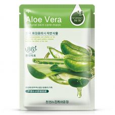 Маска-серветка для обличчя з алое для чутливої шкіри ROREC Aloe (30г)