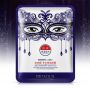 Маска-серветка для обличчя вирівнююча карнавальна чорна BIOAQUA Noble Temperament Surface Film Shiny Silky (30г)
