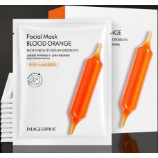 Тканевая маска-салфетка с экстрактом красного апельсина IMAGES Facial Mask Blood Orange (25мл)
