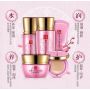 Подарунковий набір з сакурою WUZETIAN Peach Blossom Jade Crystal Plant Extracts Skin Care