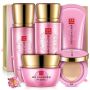 Подарунковий набір з сакурою WUZETIAN Peach Blossom Jade Crystal Plant Extracts Skin Care