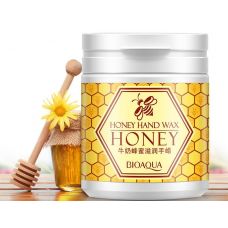Маска парафинотерапия для рук с медом BIOAQUA Honey Hand Wax (170г)