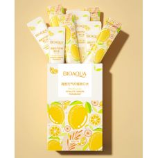 Ополіскувач для рота з лимоном BIOAQUA Fragrance Vitality Lemon Mouthwash (10мл * 20шт)