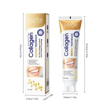 Зубная паста отбеливающая коллагеновая SADOER Collagen Whitening Toothpaste (100 г)