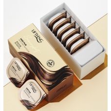 Набор масок для волос с экстрактом фрезии LIFTHENG Hair Film Dazzling Moisture(12г*6шт)